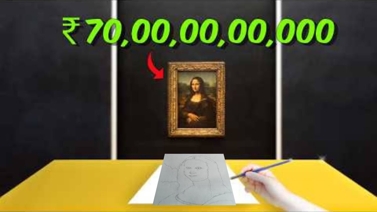 How to Draw Mona Lisa Outline Step by Step &ndash; Easy Art Tutorial