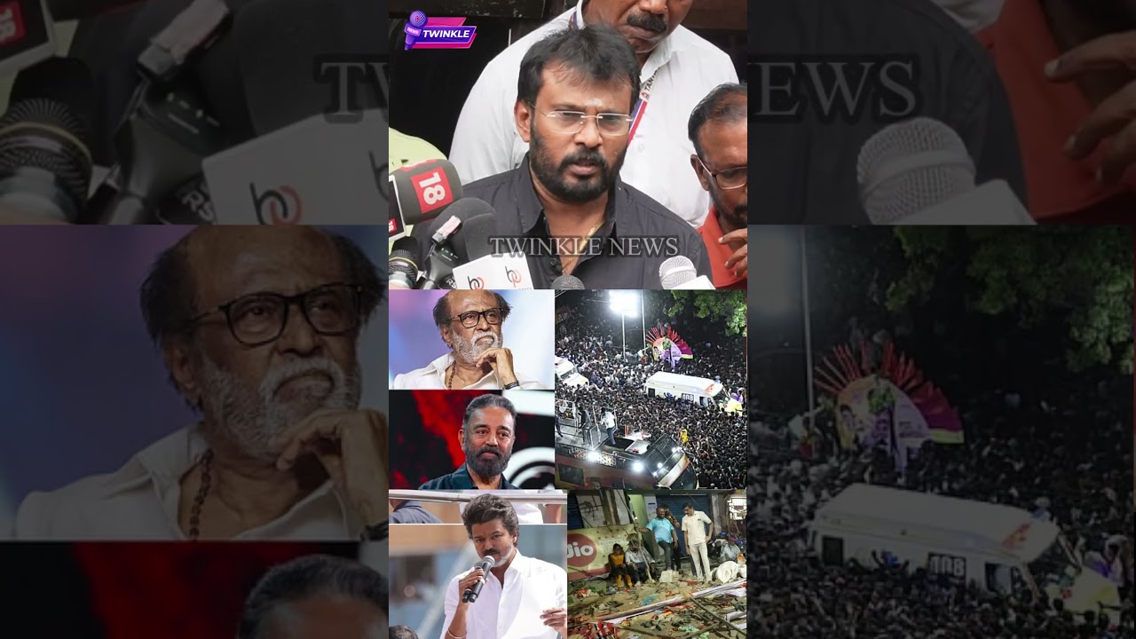 ரஜினிகாந்த் Tweet போட்டது தான் சந்தேகத்தை கிளப்புது.! Perarasu Angry Speech about Tvk Karur Stampede