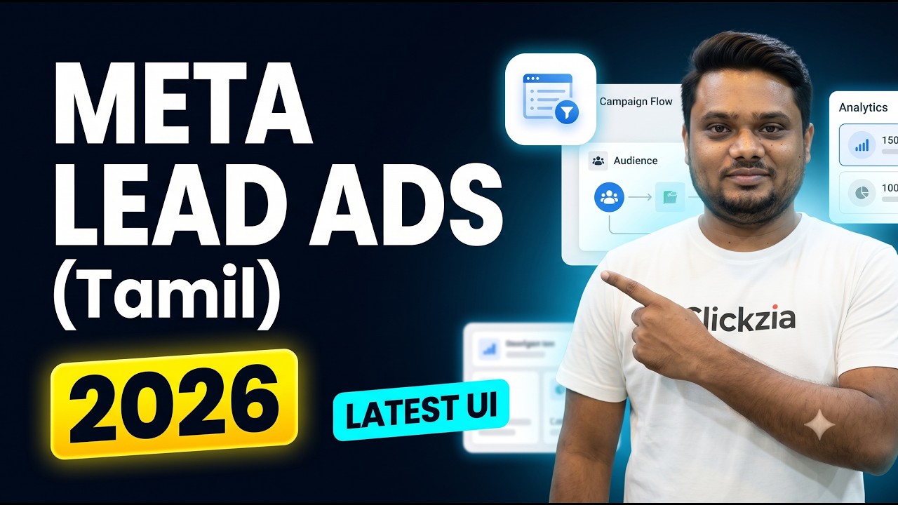 Facebook Lead Ads Tutorial 2026 in Tamil | Create High-Converting Lead Form Campaigns | Meta Ads