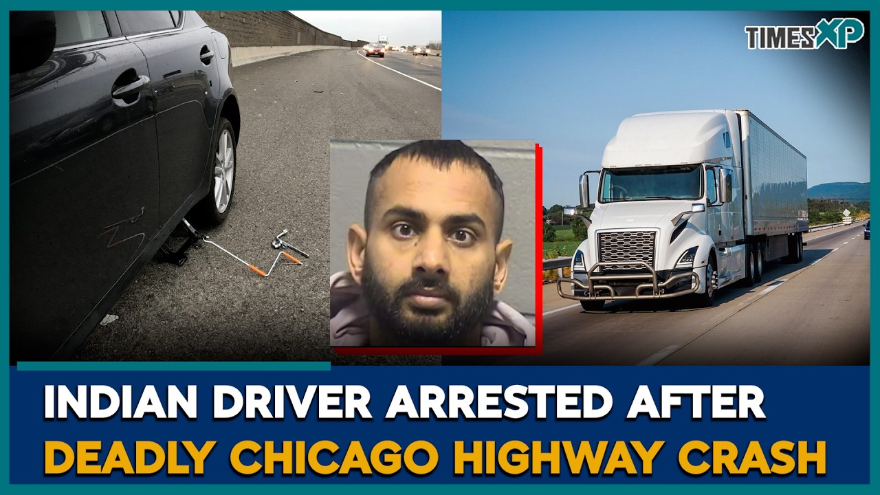 Indian-Origin Truck Driver Charged After Fatal U.S. Crash | Indians In U.S