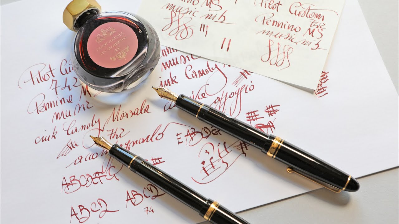 Pilot pennino MS music 74 vs 742
