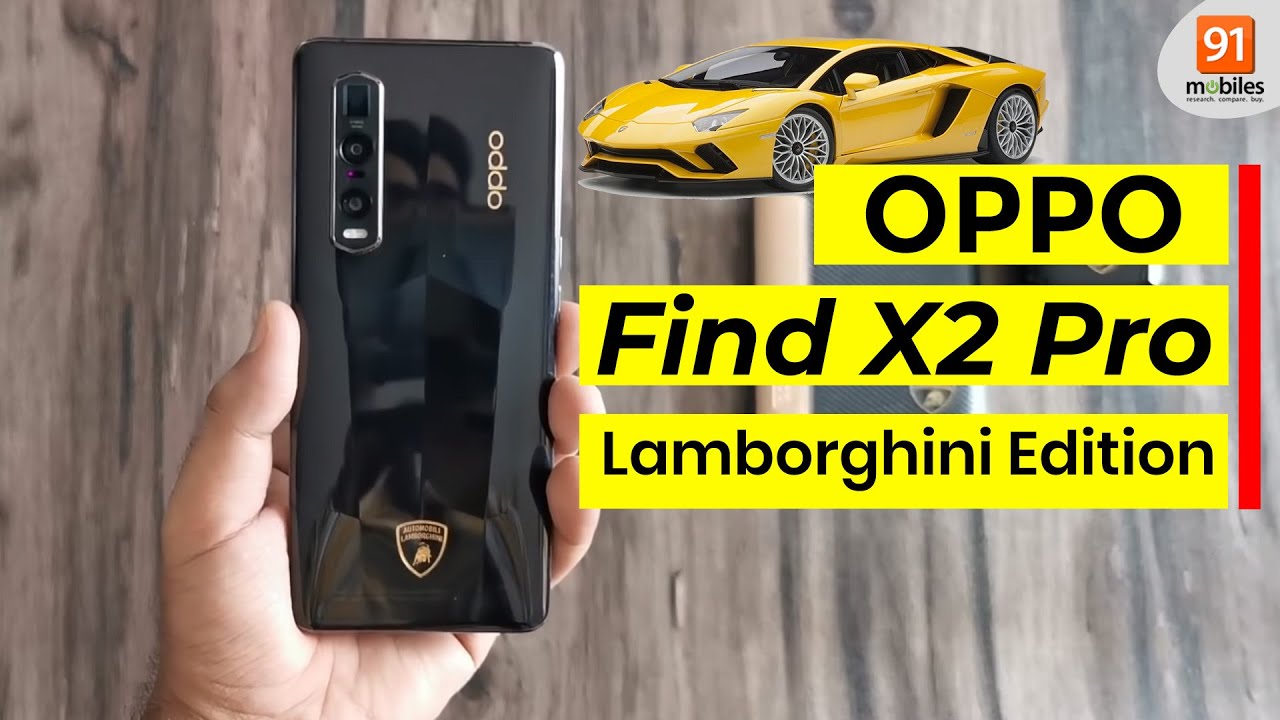 OPPO Find X2 Pro Lamborghini Edition The Supercar of all Smartphones