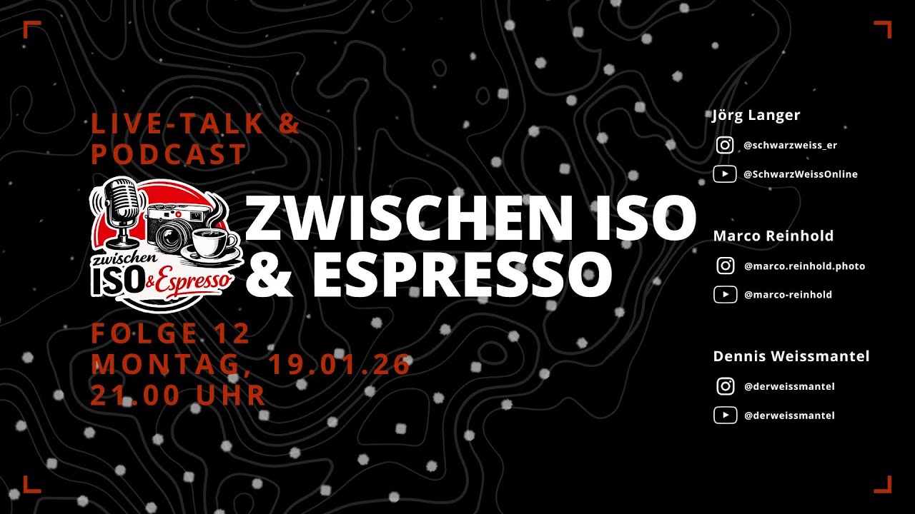 Live - Folge 12 - Zwischen ISO & Espresso - Jörg Langer, Marco Reinhold & Dennis Weißmantel