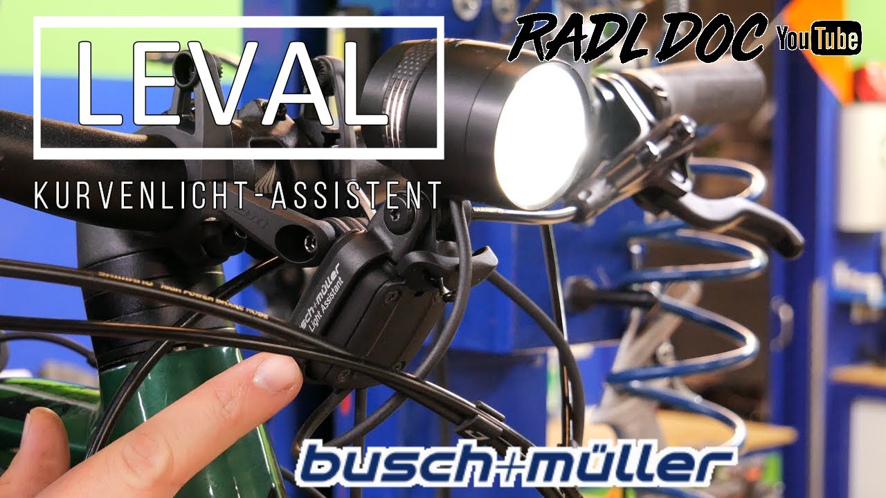 Busch und Müller LEVAL der Kurvenlicht-Assistent