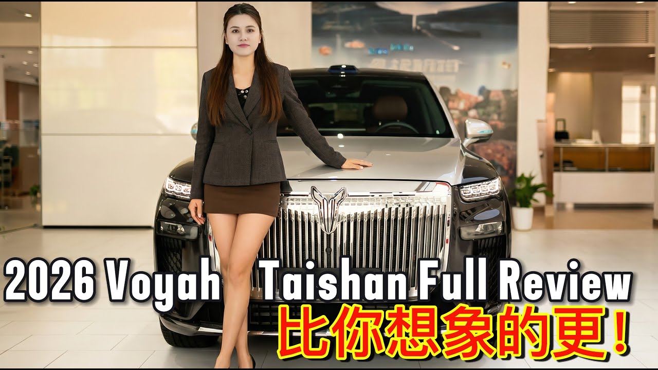Voyah Taishan 2026 года — флагманский гибридный внедорожник с запасом хода 1400 км! Полный обзор