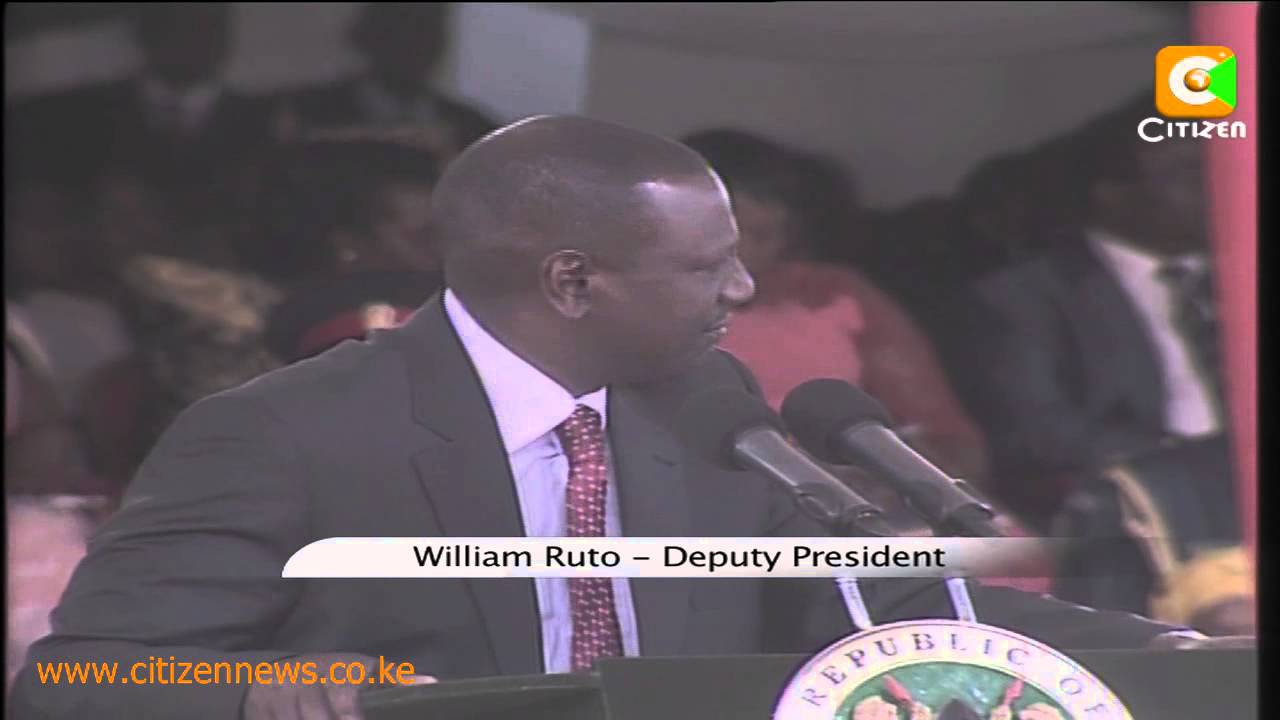 Ruto's Inaugural Speech
