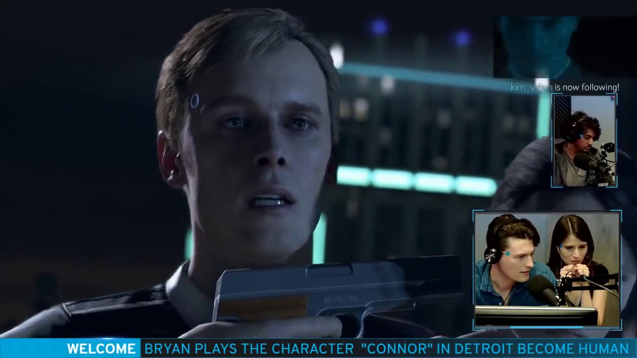 Bryan Dechart aka CONNOR plays 