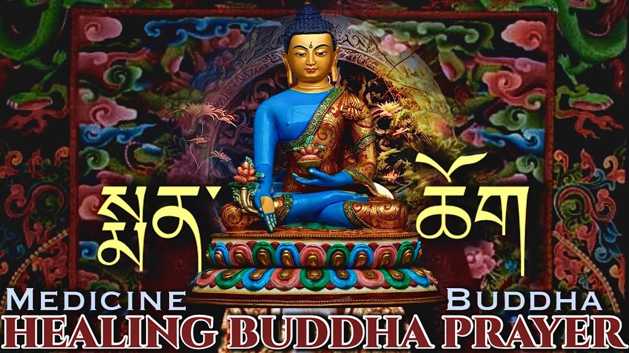 ☸Medicine buddha Healing Prayer(སྨན་ཆོག)Sangye Menlha|Blue Buddha| Medicine Buddha Healing, Practice
