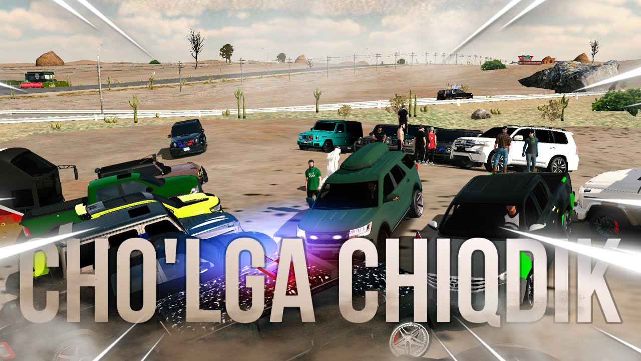 CHO’LGA CHIQDIK || CAR PARKING || UZBEK TILIDA