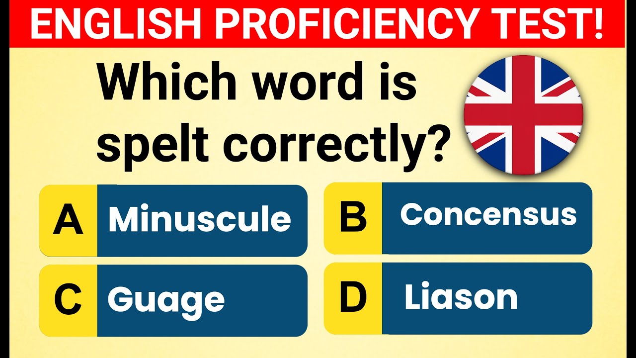 ENGLISH PROFICIENCY TEST QUESTIONS & ANSWERS! ✅ (How to PASS an English Language Test in 2025!)