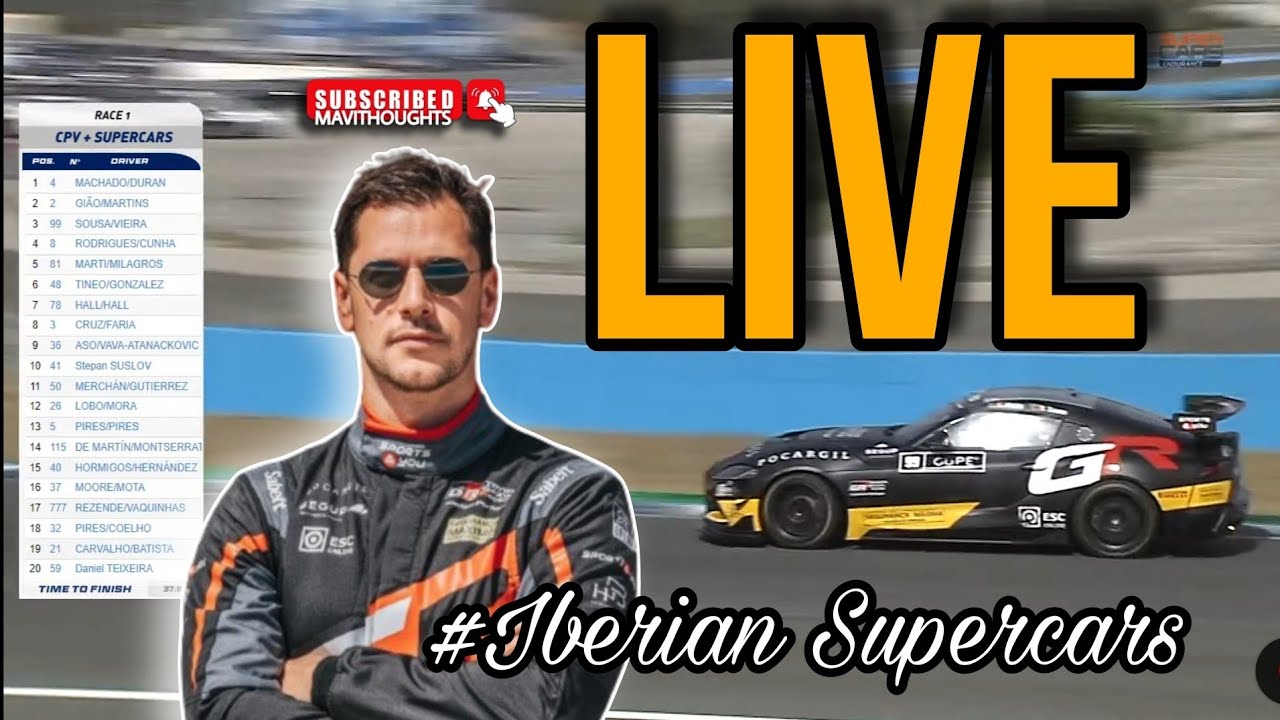 LIVE 1: Bernardo Sousa Iberian Supercars Rali 🏁🚗 | Carlos Vieira e Bernardo Sousa | Brunardo 🤍