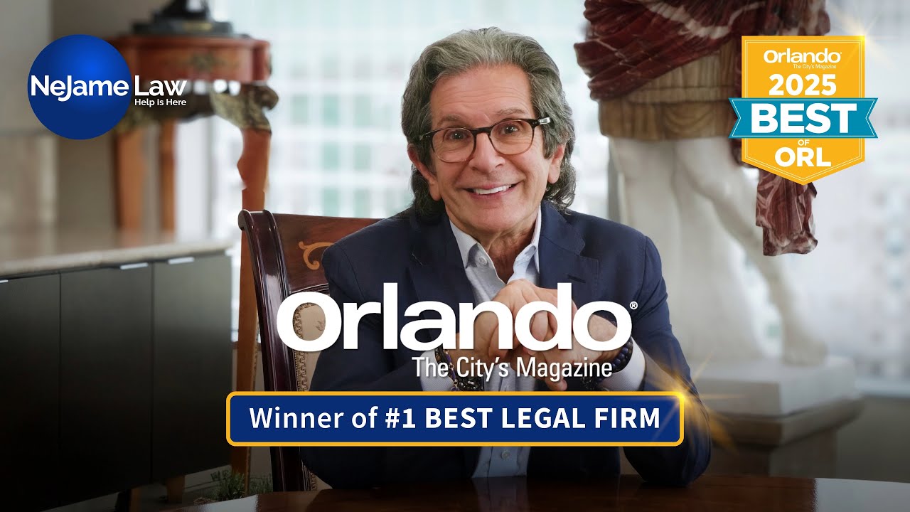 NeJame Law was voted #1 Best Law Firm in Orlando.
