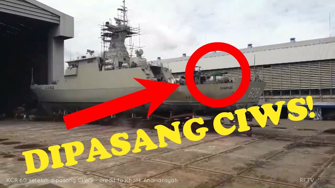 Ini Penampakan KCR-60 Dipasang CIWS (HD video)