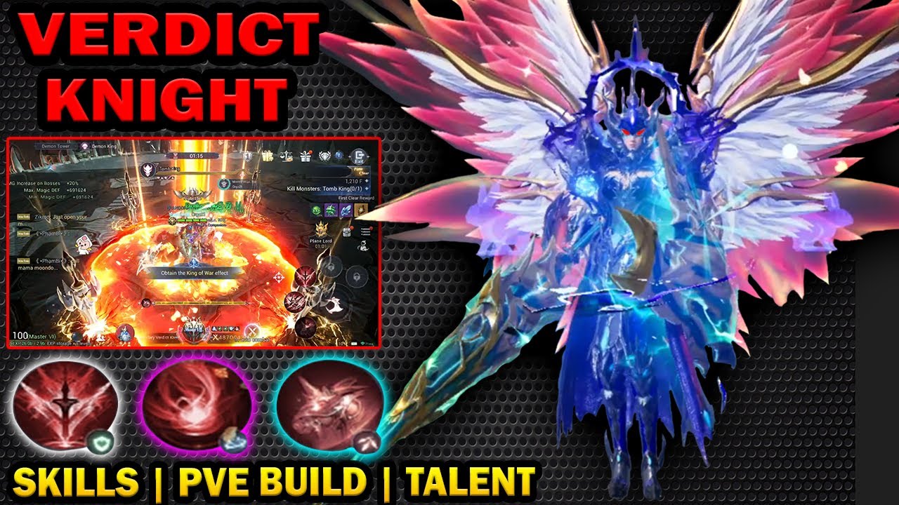 MU ORIGIN 3 ASIA -  PALADIN VERDICT KNIGHT | SKILLS | TALENTS | PVE BUILD | MenchDrey
