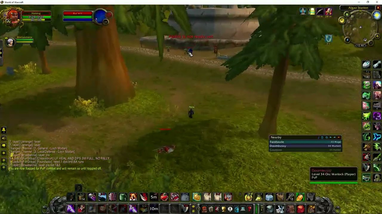 WoW HC PvP Triple Kill Flagged Deaths