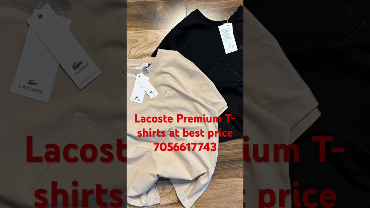 Lacoste Premium T-shirts  #lacoste #premium  #wholesale #fashion #menscollection #mensfashion #mens