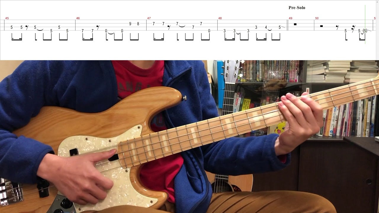 降雨機率 | 甜約翰 Sweet John | Bass Cover with TAB | K_Music