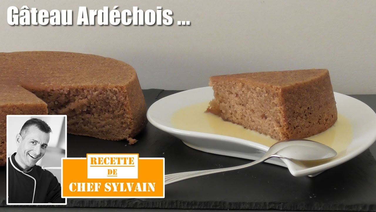 Gâteau ardéchois à la crème de marrons - Recette par Chef Sylvain