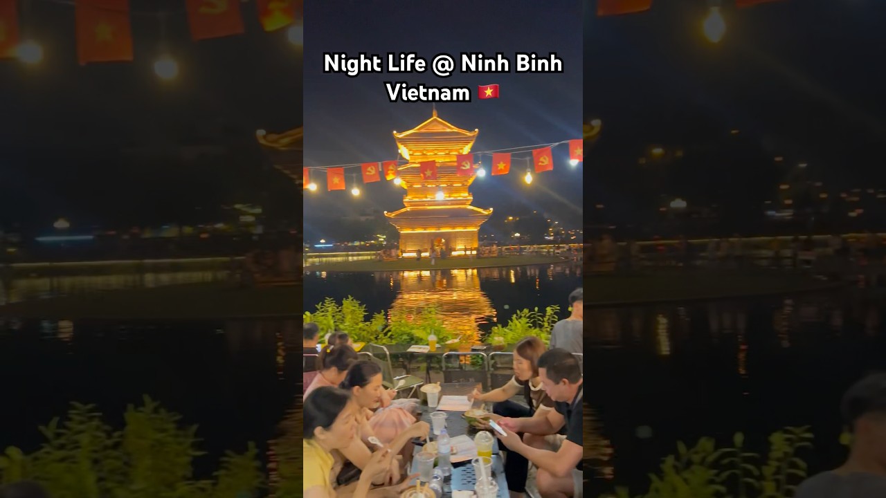 #ninhb&igrave;nh #viral #nightlife #streetfood #travel #explore #vietnam #cycling #enjoy