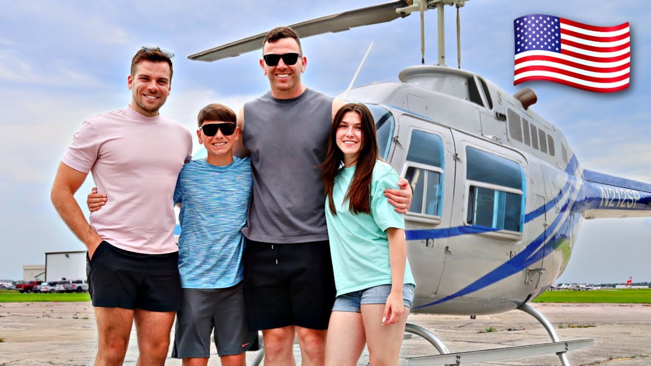 THIS IS CRAZY! 🇺🇸 Helicopter Ride in Florida, Trying Raising Canes & Universal Studios VIP Tour! ⭐️