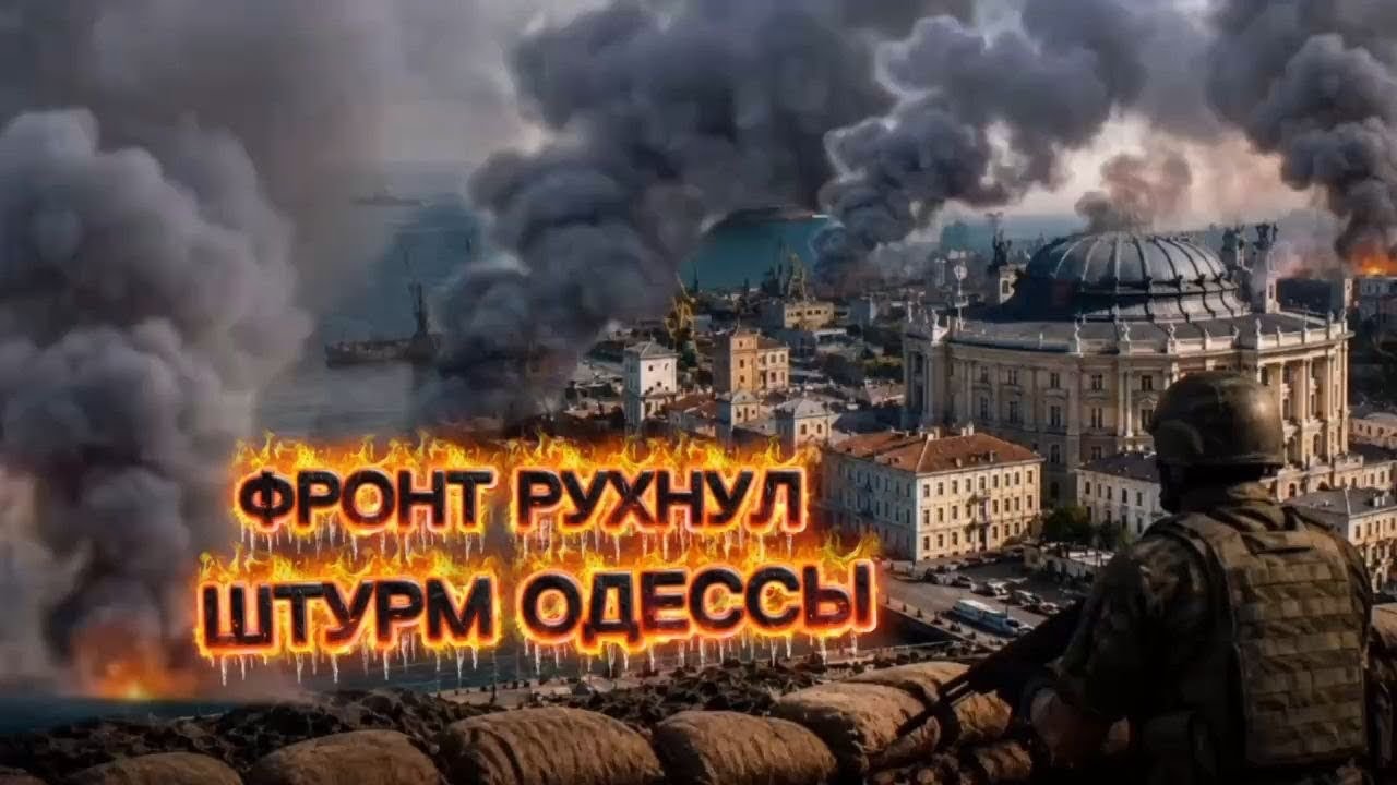 ОДЕССА - ШТУРМ ОДЕССЫ - ФРОНТ РУХНУЛ