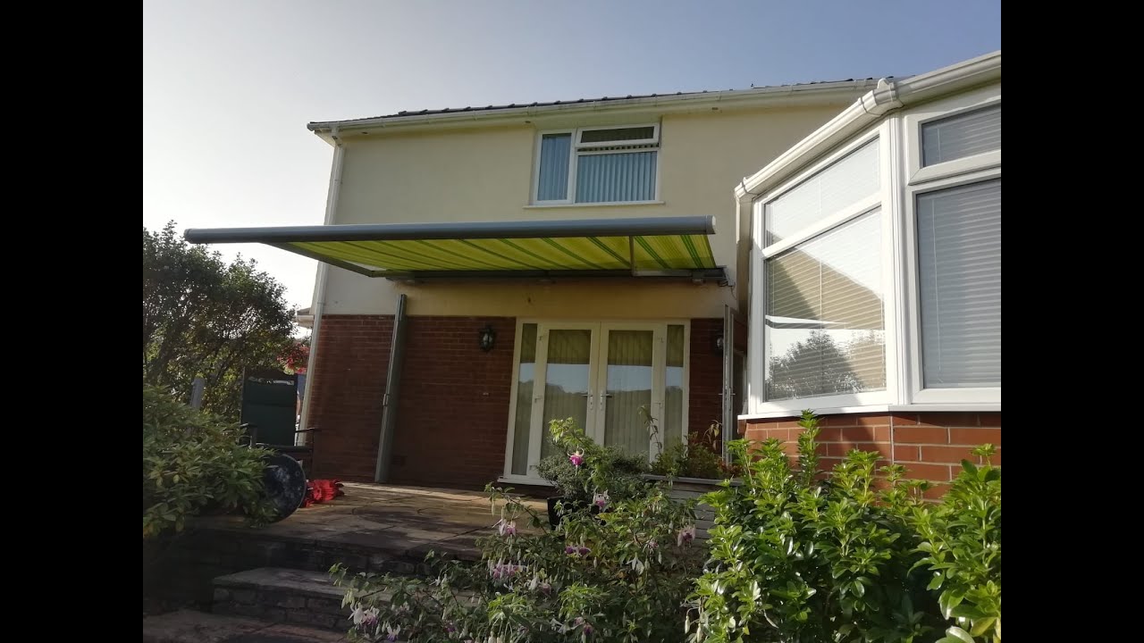 Ultimate German Markilux Awning with remote Control Drop Valance: Vertical Shading with a Shadeplus!