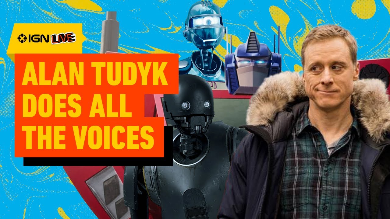 How Many Voices Does Alan Tudyk Have? | IGN Live 2025