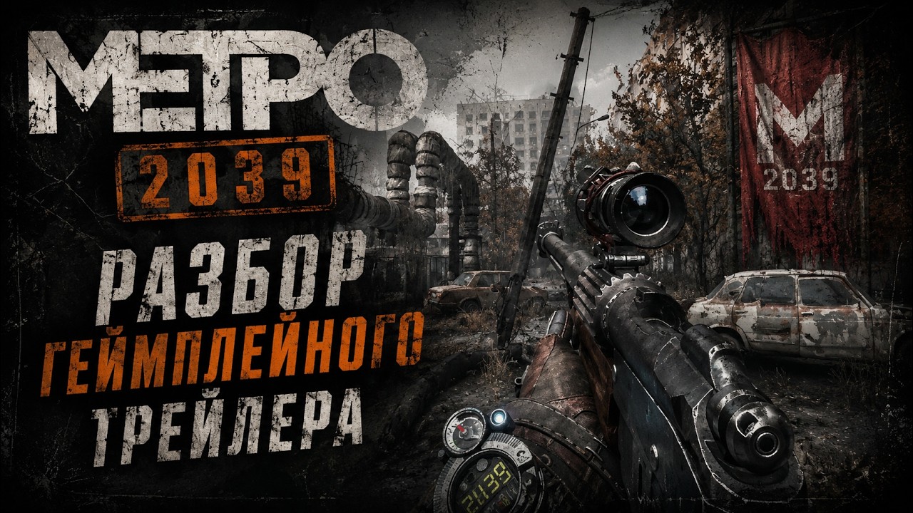 METRO 2039 - РАЗБОР ГЕЙМПЛЕЙНОГО ТРЕЙЛЕРА | НОВЫЕ ПОДРОБНОСТИ СЮЖЕТА