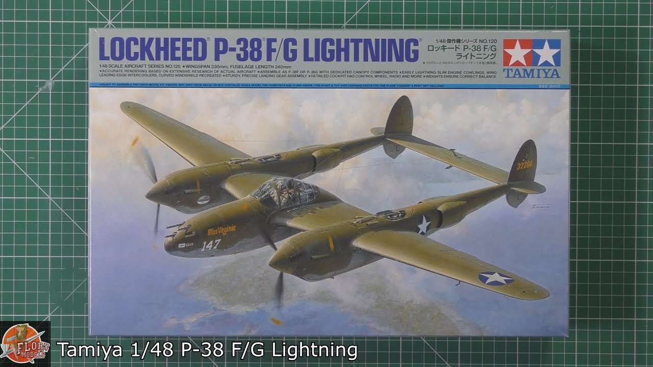 Tamiya 1/48 P-38 Lightning  review