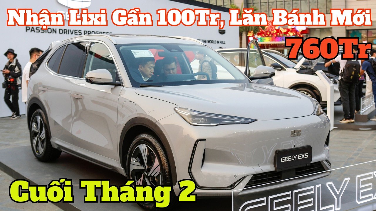 Giá Khuyến Mại Geely EX5 Cuối Tháng 2. Nhận Lixi Gần 100Tr, Giá Lăn Bánh Đầu Năm Mới | CarTVnew