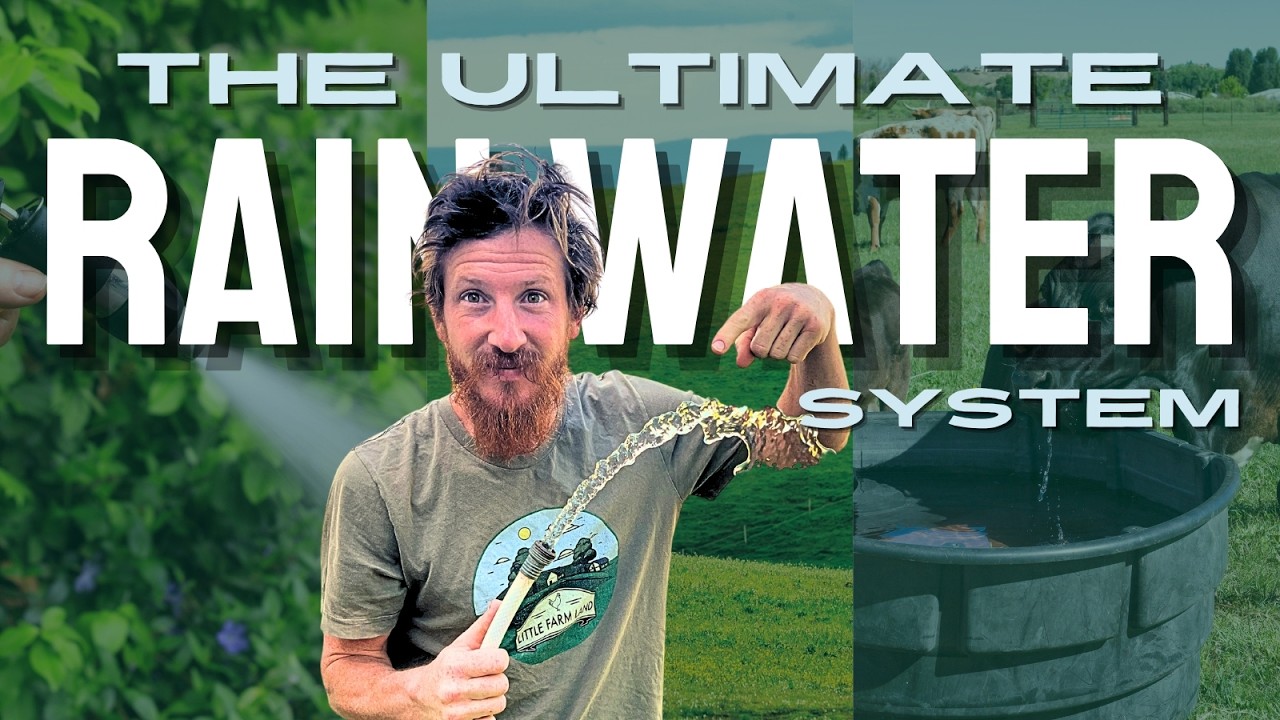 The ULTIMATE Rainwater Setup for the Homestead (You Need This!)