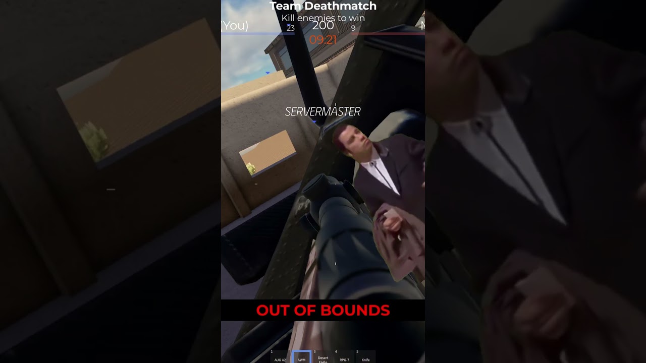 Ground War moment | ServerMaster #roblox  #shorts