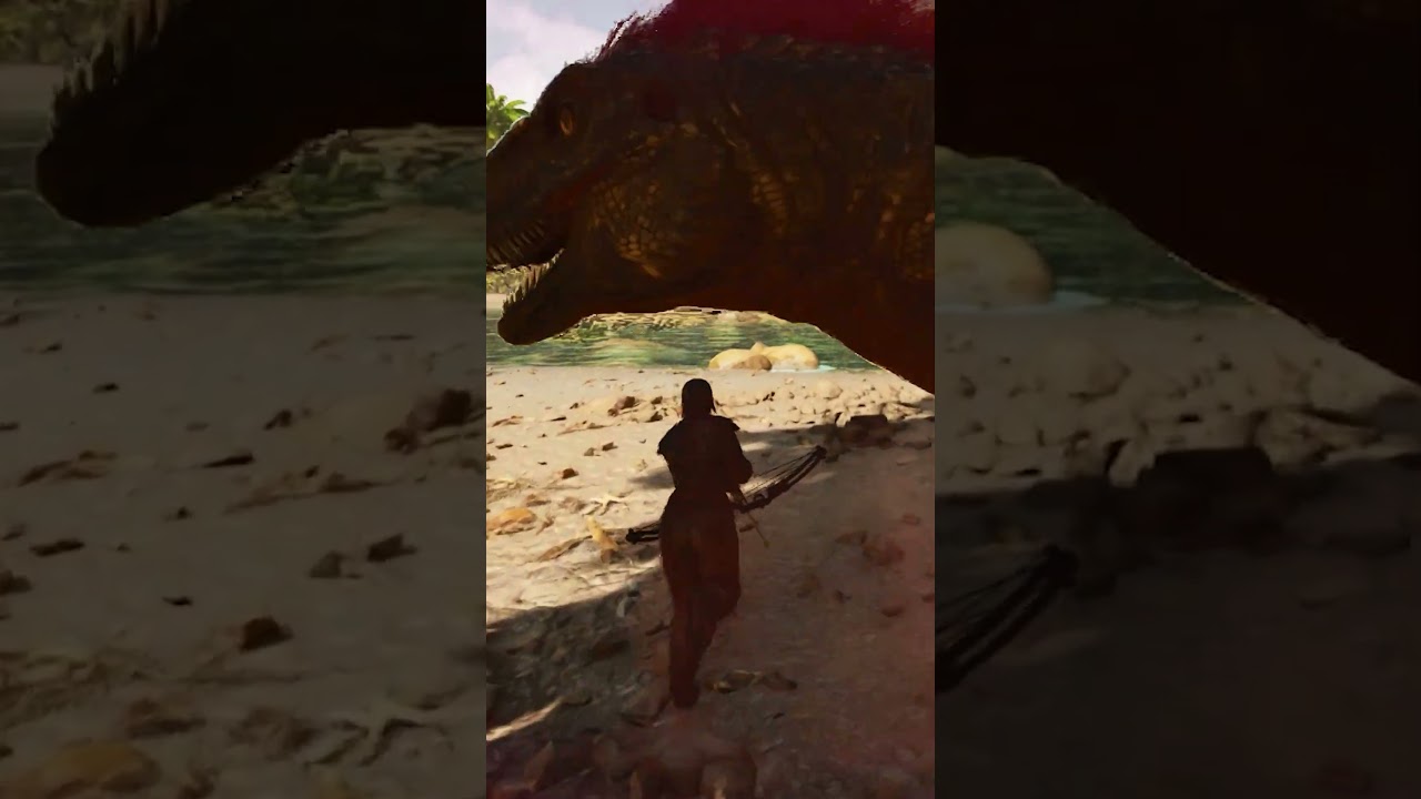 Island Map Full of Alpha Raptors in ARK Survival Ascended #ark #arkascended