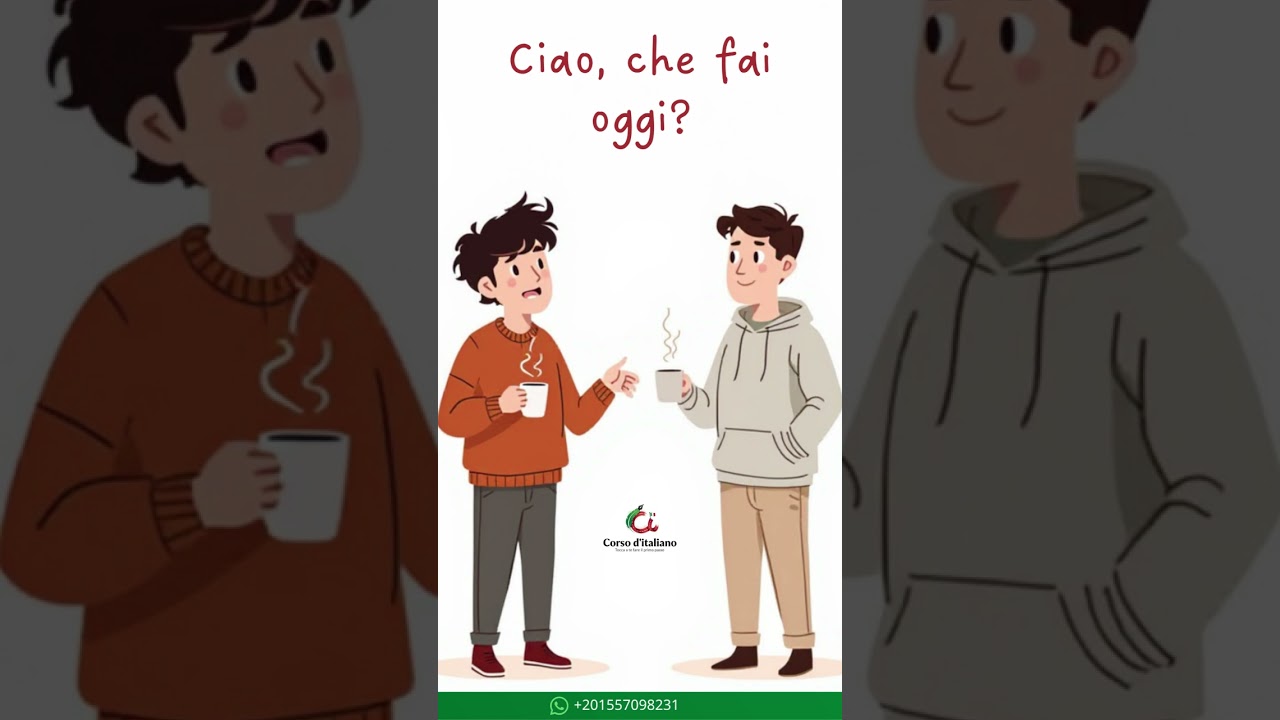 Parla italiano come nella vita reale – dialogo semplice e naturale