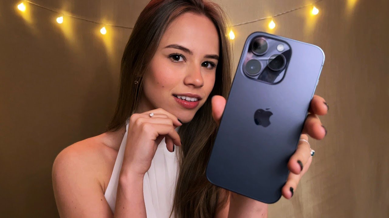 ASMR IPHONE 14 PRO: Conhecendo e analisando o novo IPhone 📲