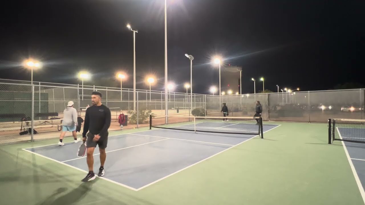 01/08/26: Ramon/JJ 🆚 Gera/Isaiah : Recreational Pickleball @ Friendship Park. Yuma, AZ. 