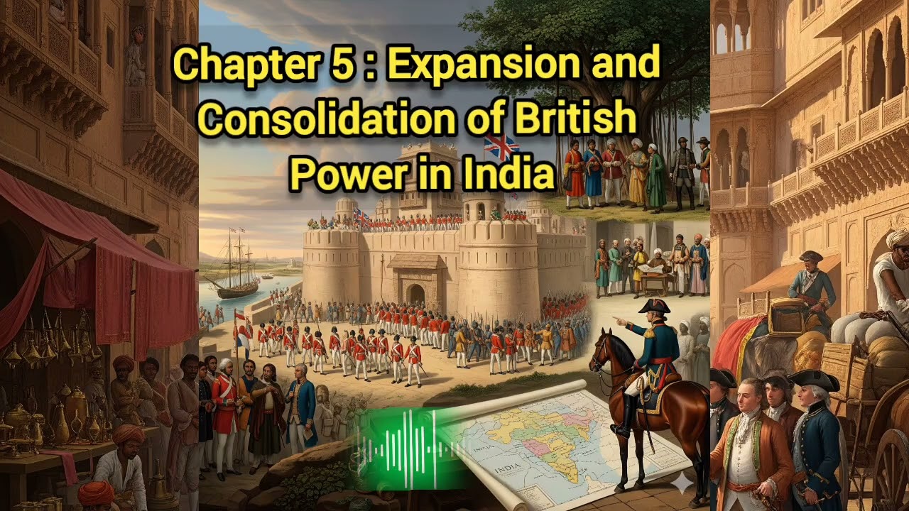 Ch5: Expansion and Consolidation of British Power in India| Upsc 2026 #spectrummodernhistory 