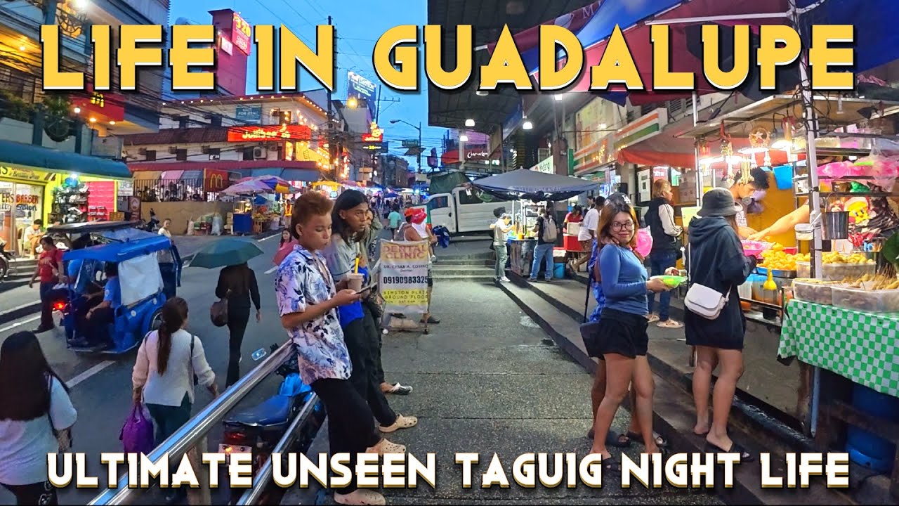 Urban Early Night Walk At Cembo Taguig City | Real Unseen Philippines Life At Night | [4K] 🇵🇭