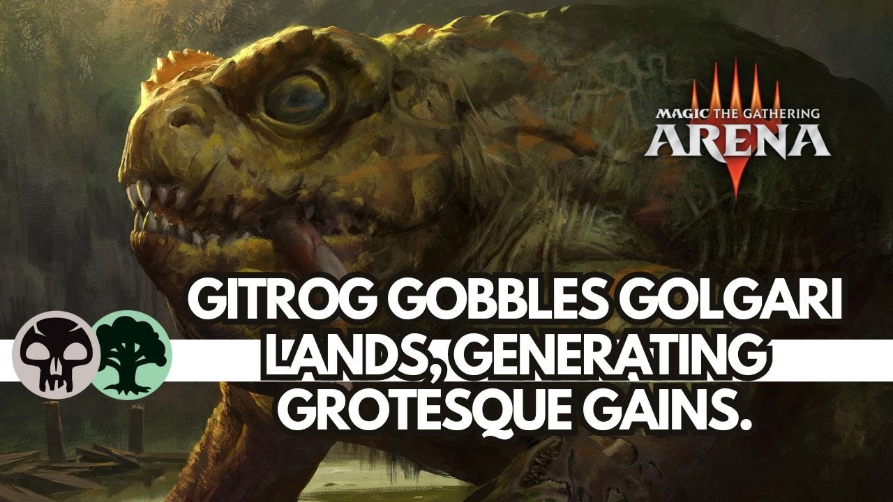 The Gitrog Monster Historic Brawl | Golgari Grinder | Magic The Gathering: Arena