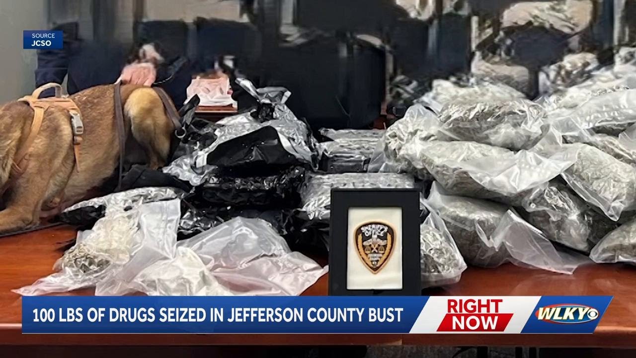 Jefferson County Sheriff's Office seizes 110 pounds of drugs, including fentanyl-laced heroin