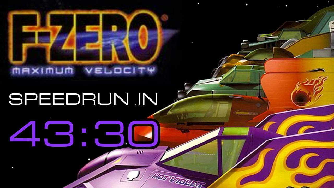 F-ZERO Maximum Velocity Speedrun in 43:30