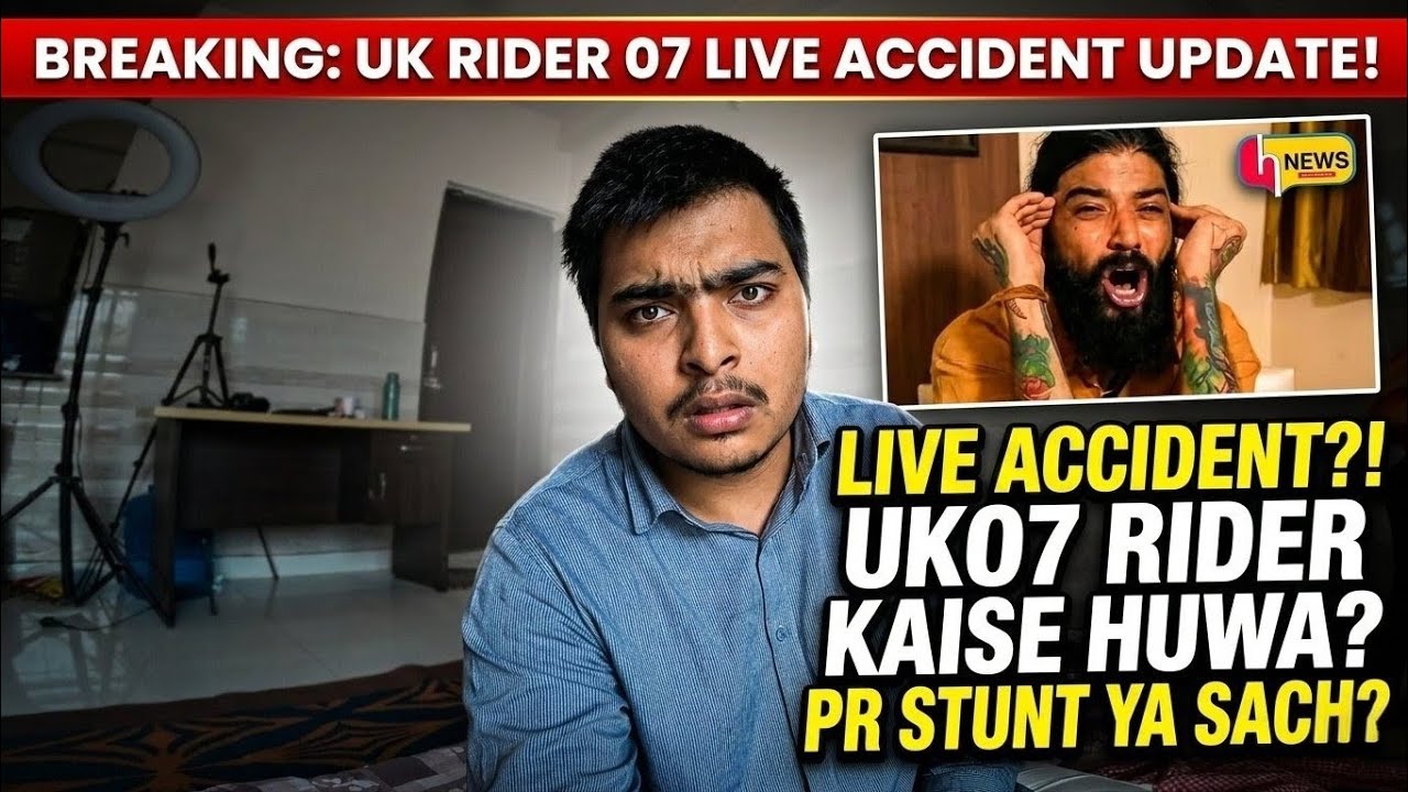 UK07 Rider live accident 🥺😱😲 / #vlog @TheUK07Rider  / @dbgvlogs07 