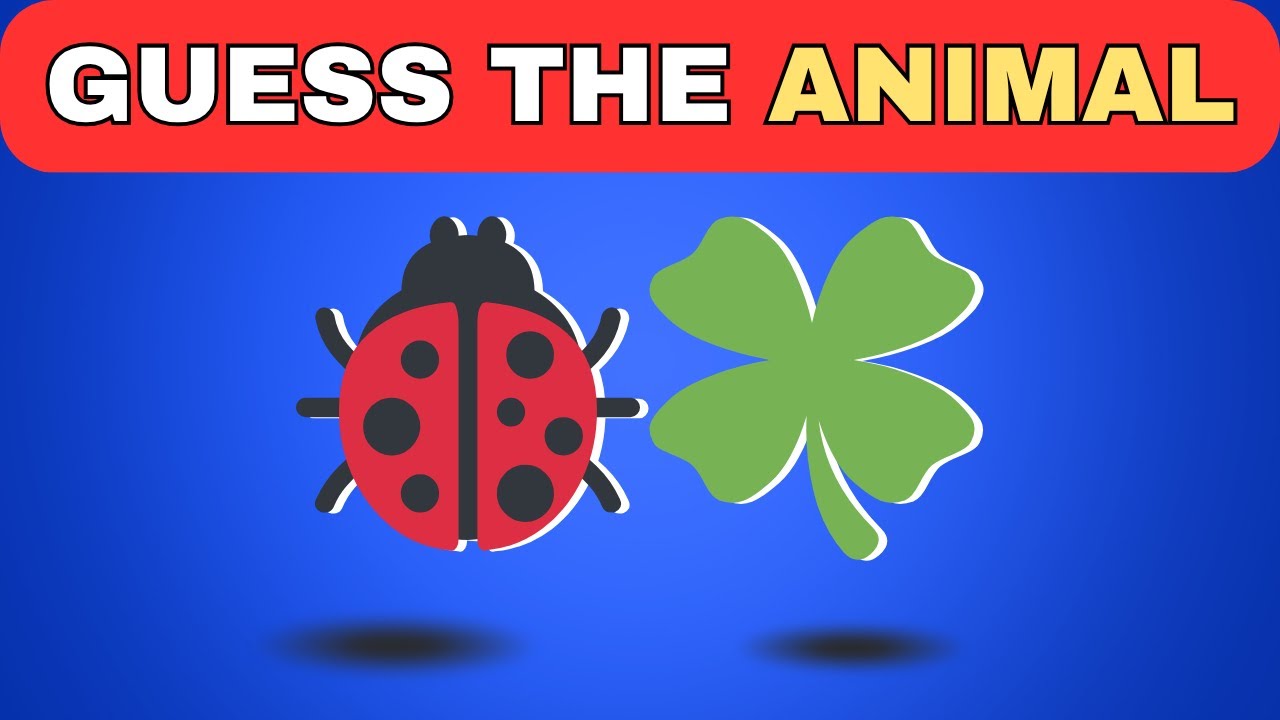 Guess the Animal by Emoji | Fun Quiz for Kids