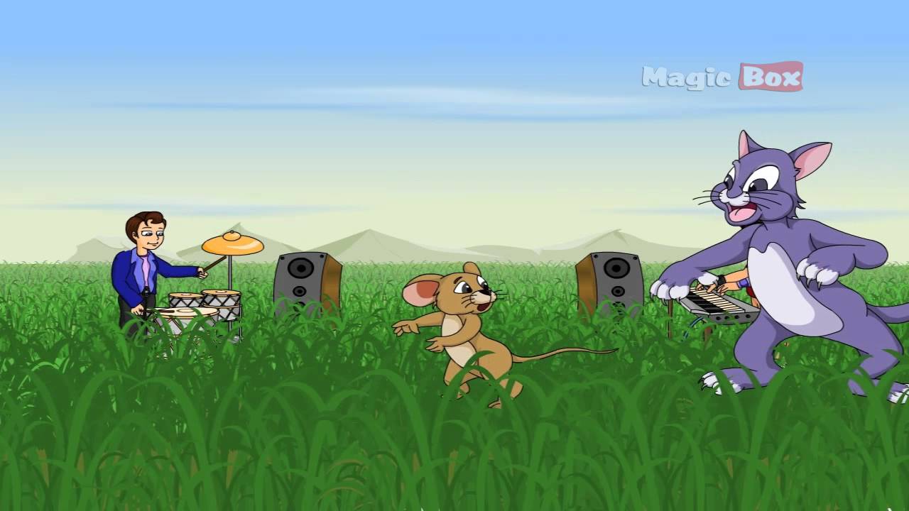 Farmer In The Dell - English Nursery Rhymes - Cartoon/Animated Rhymes For Kids