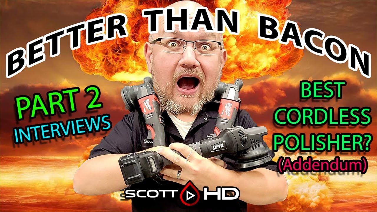 Milwaukee M18 Cordless Polisher 15mm 21mm and SPTA V2 Addendum - Interviews with Pros about them