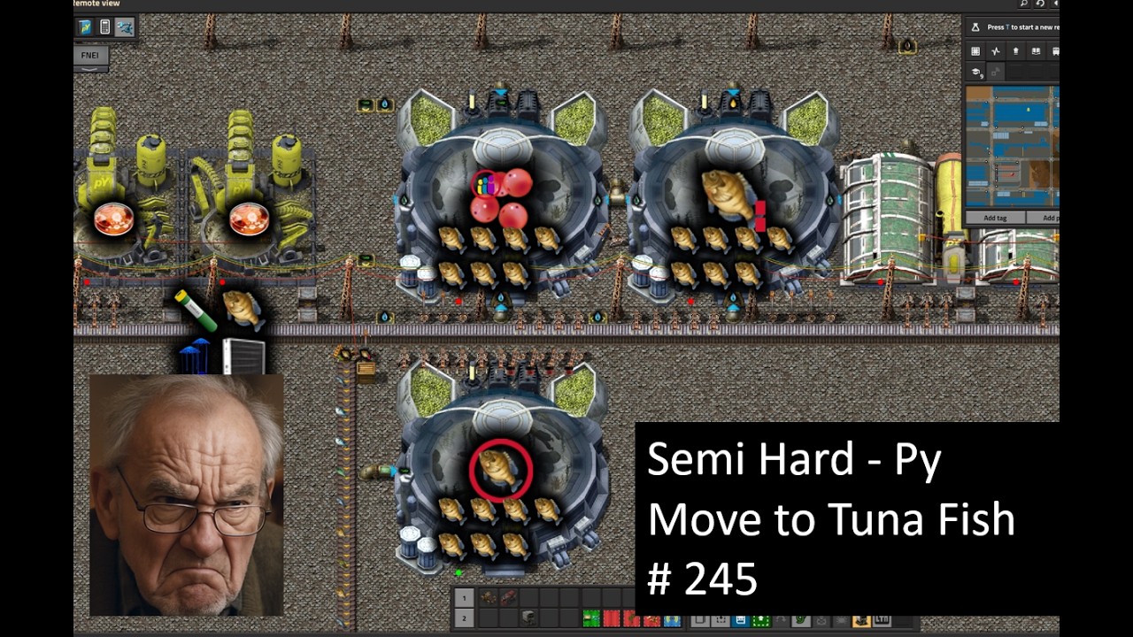 Factorio Pyanodons 245 Upgrade to Tuna
