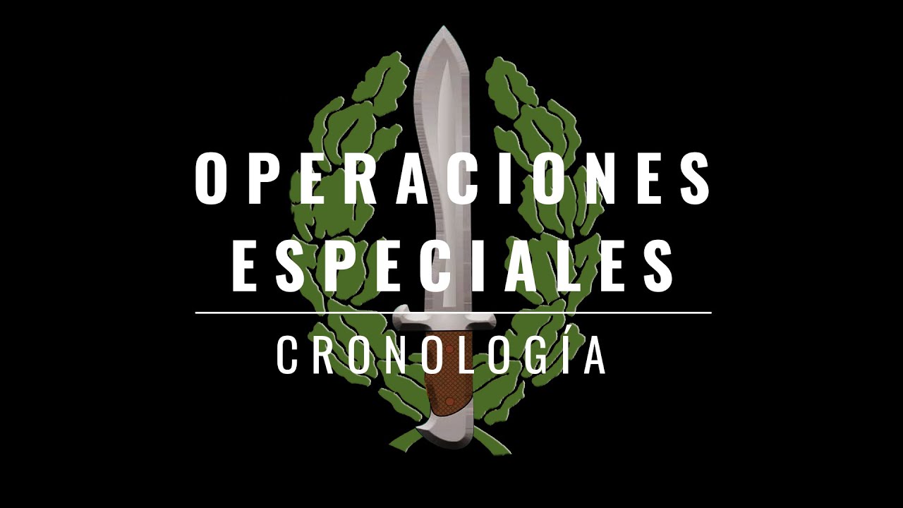 Cronología de las Unidades de OEs Españolas