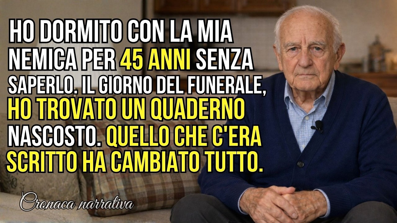 Ho dormito con una nemica per 45 anni. Al suo funerale scoprii la sua doppia vita e la mia vendetta…