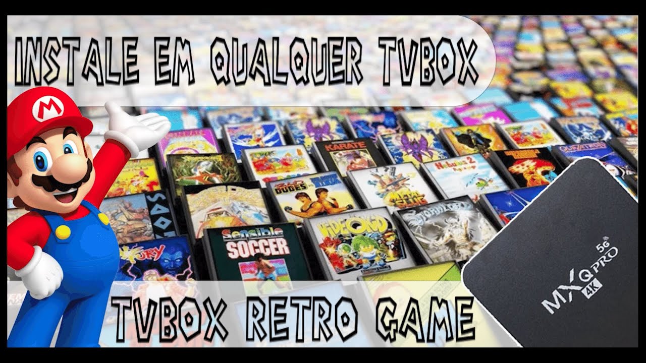Transforme sua TV Box em um Console de Jogos Retrô em Minutos