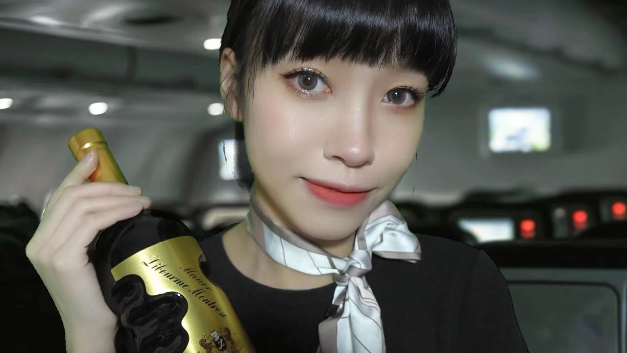 🎧ASMR廣東話 空姐的貼心服務 (角色扮演 / 中文字幕 )✈️ Flight Attendant Roleplay